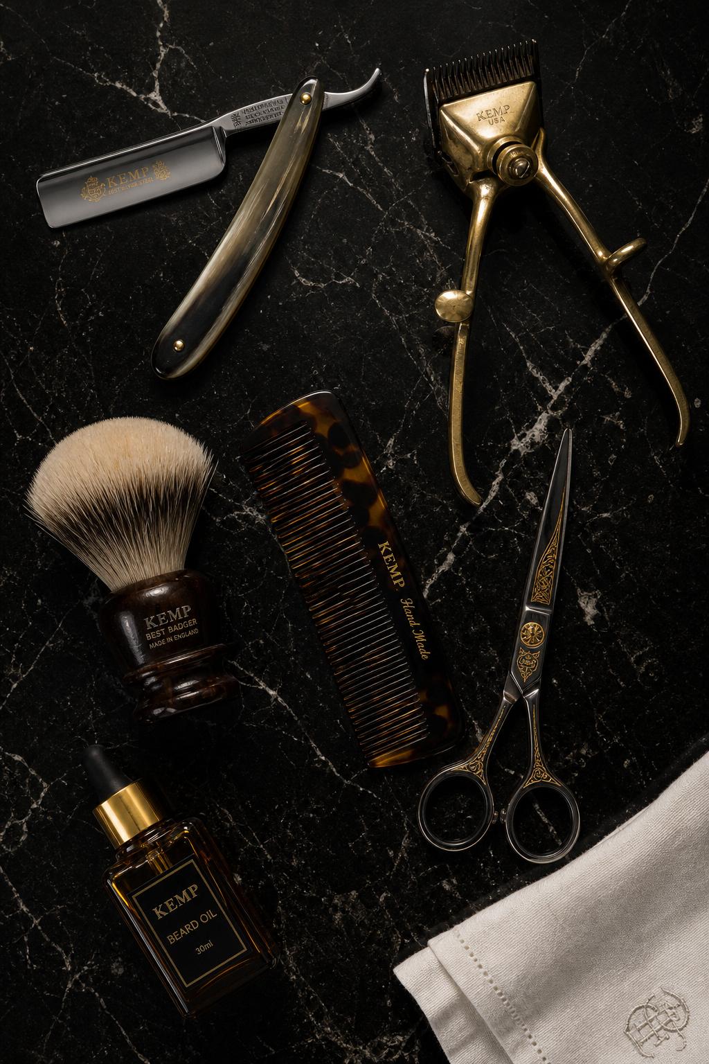 The barber's instruments